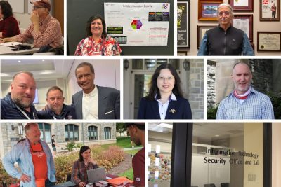 collage of Virginia Tech IT Security Office personnel